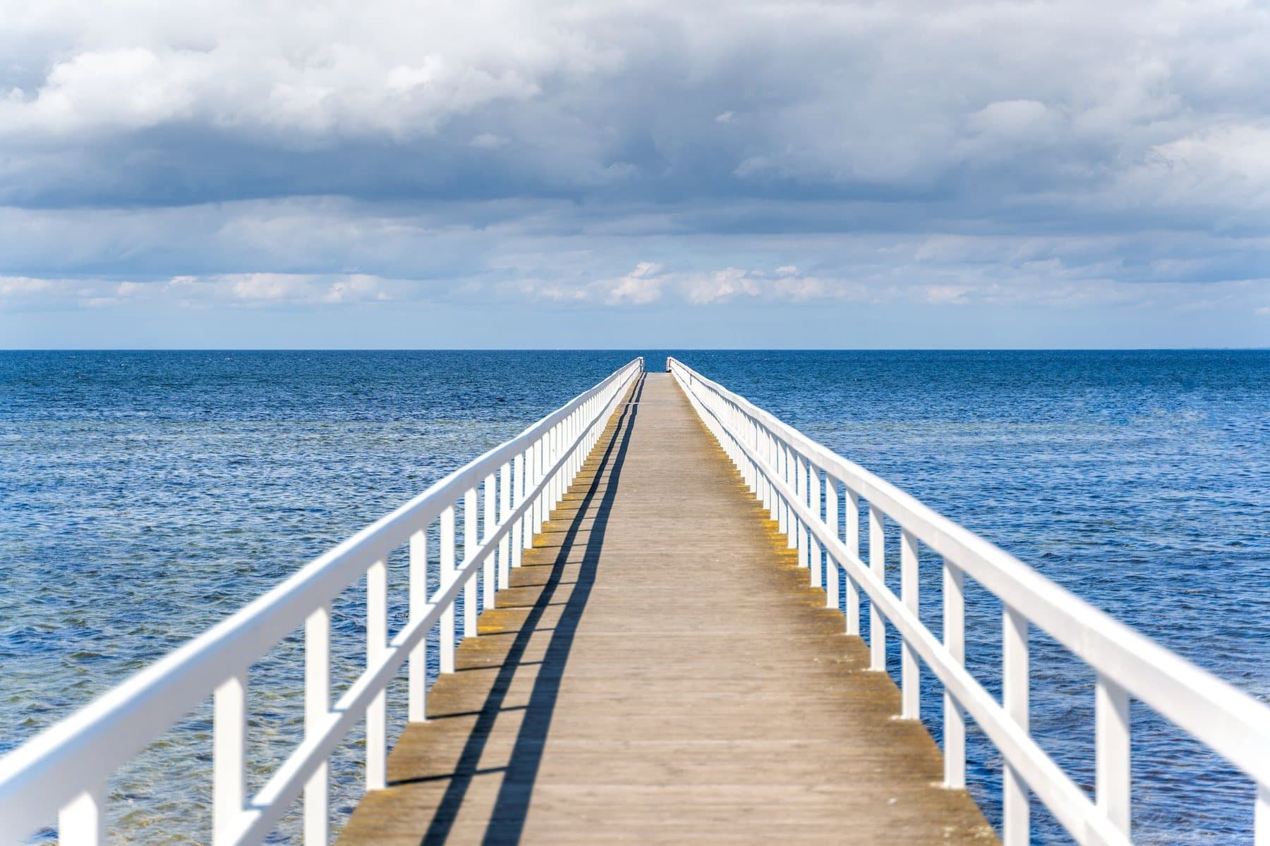 Gulf coast pier near Port Charlotte, Florida